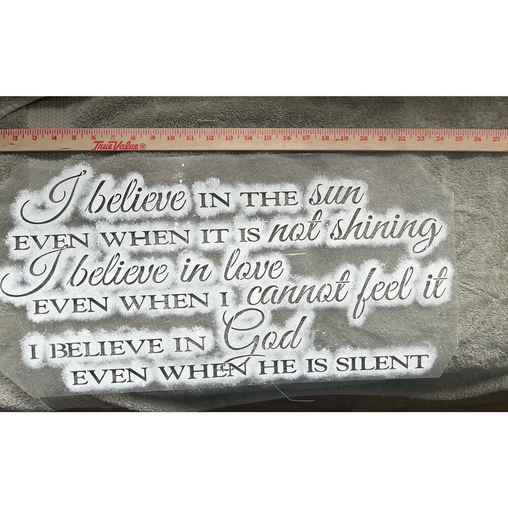 5 Large Reusable Mylar Stencils With Sayings For Painting Signs Or Decor Funny